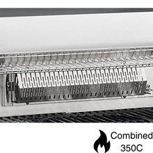 Image of grilling area dimensions