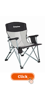 mesh back camping chair