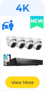 Reolink RLK8-820D4-A 4K Smart PoE Camera System