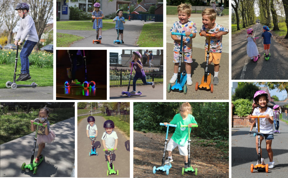 3Style scooters showing all of their 3Stylers in action on their RGS-2 scooters