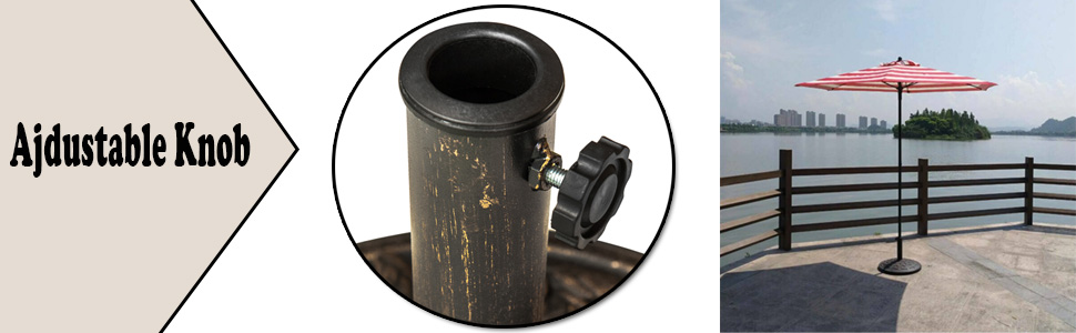 adjustable knob for any parasols airer 