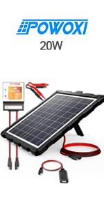 POWOXI 20W Solar Panel