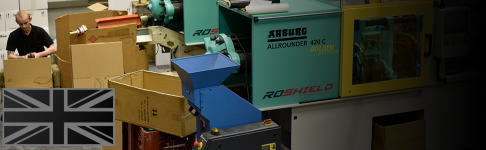 Roshield provent attached to wall