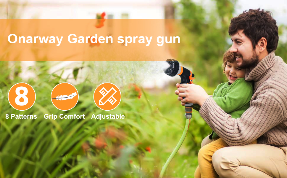 garden hose spray gunnozzle