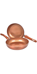 2 pcs frying pan set