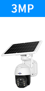 Hiseeu Solar Battery Camera