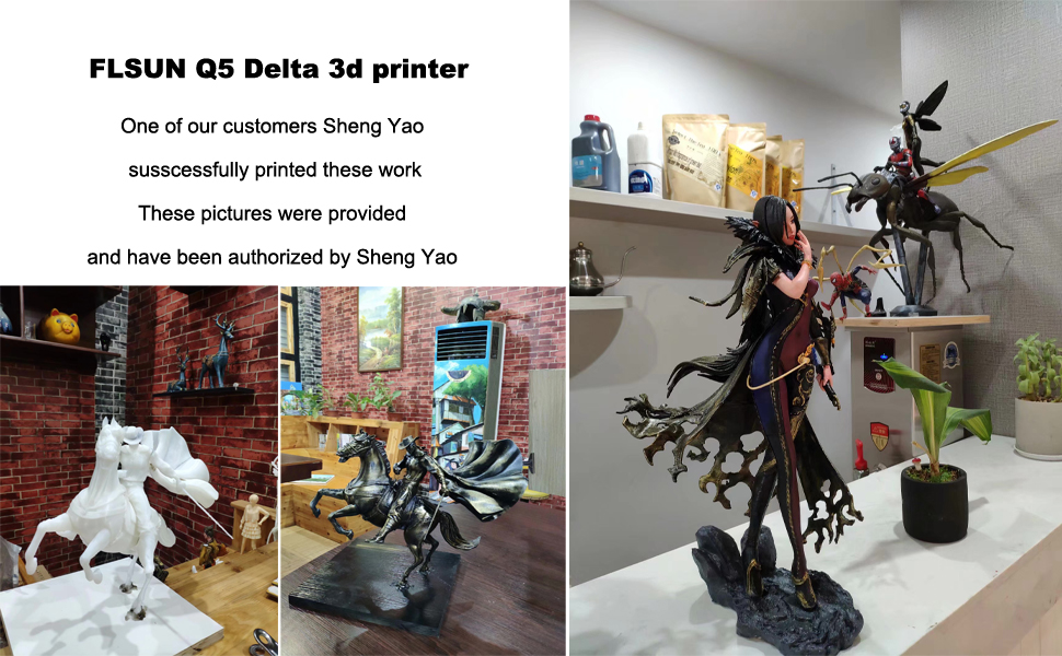 FLSUN Q5 Delta 3d printer 