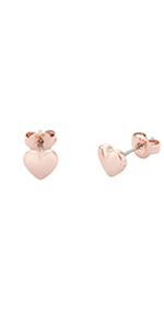 heart earrings
