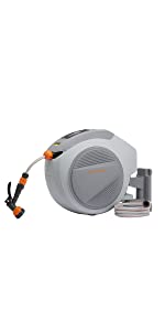 Giraffe Tools Electric Retractable Hose Reel Wall Mounted