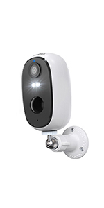 Outdoor security camera battery powered