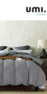 white goose down duvet