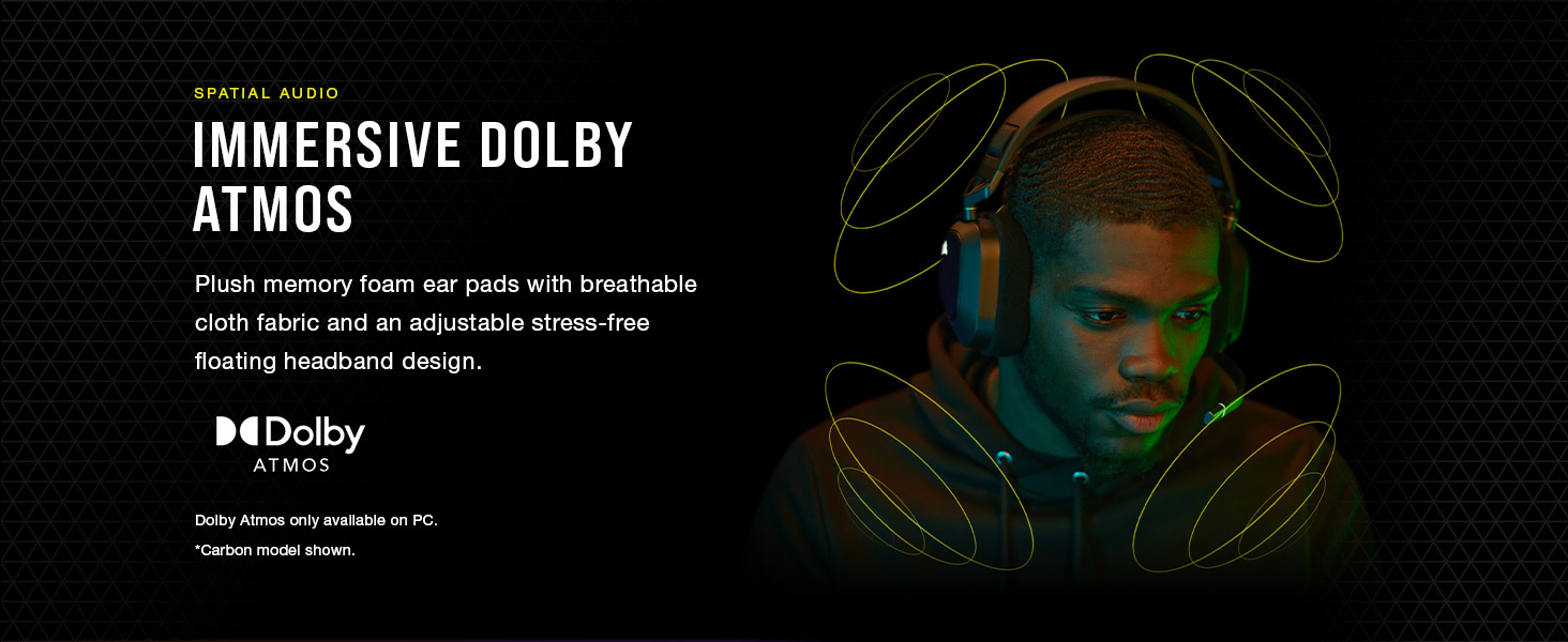 gaming headset Dolby Atmos, Dolby Atmos, surround sound gaming headset