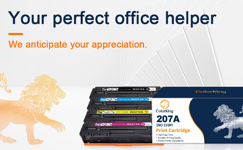 ColorKing Compatible Toner Cartridge 207A