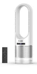 tower fan with remote bladeless fan oscillating fan floor fan cooling fan for bedroom home desktop