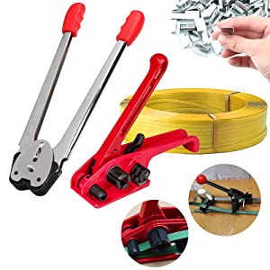 50pc/bag Metal Seals Packing Strap Clips Buckle for PP and PET Strapping