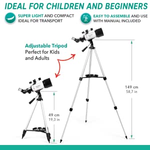 beginner telescope