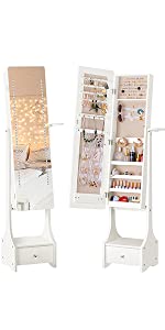 LED light makup mirror cabinet