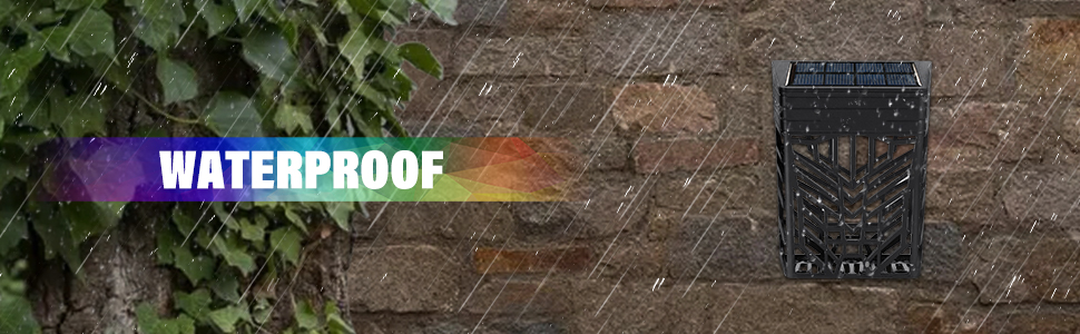 Outdoor Solar Powered Garden Light