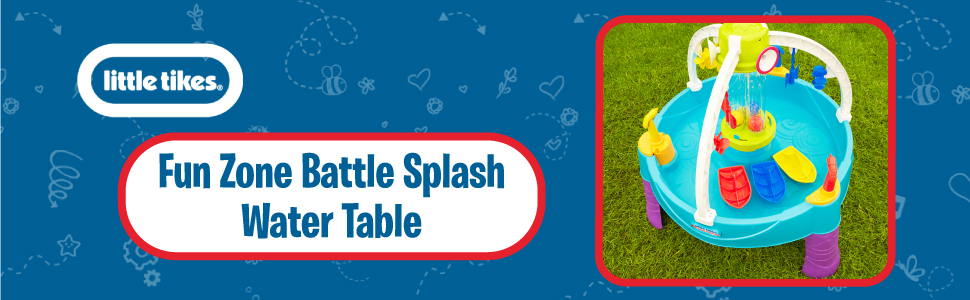 Fun Zone Battle Splash Water Table