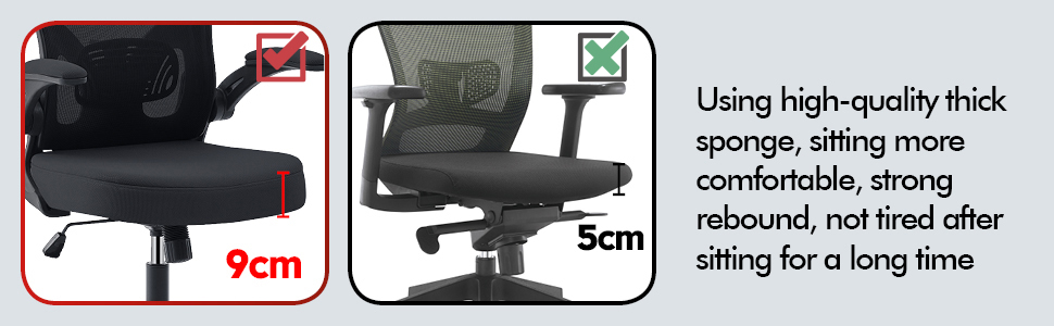 thickened cushion for desk chair