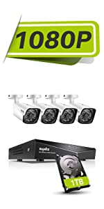 1080p cctv camera system