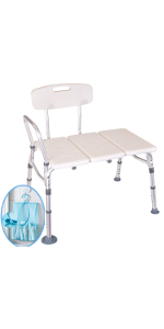 Medokare Shower Chair with Rail