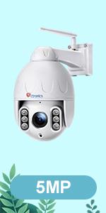 5MP PTZ Security Camera