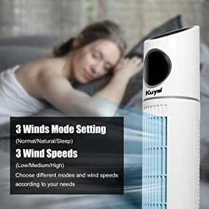 Tower fan