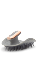 pulse gray professional massaging destressing fine normal oily straight textured wavy scalpy