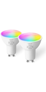 Smart GU10 LED Bulbs RGBW