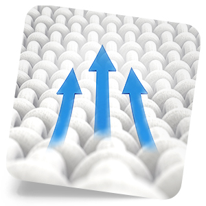 Ergonomically designed chair cushion adapts to your body for a customized fit