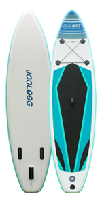 green paddle board