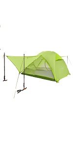 Tent 1-3 Man Dome Tent Waterproof Lightweight Backpacking Camping And Hiking Tent