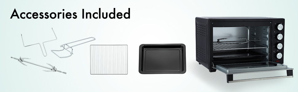 microwave mini oven rotisserie electric oven grill function baking roasting grilling microwave oven