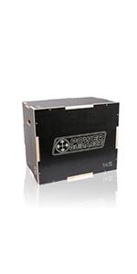 Black Wood Plyo Box-S
