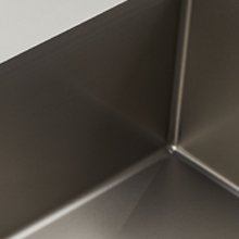 kitchen sink Stainless Steel Kitchen Sink Single undermount ledge sink kitchen countertop with sink