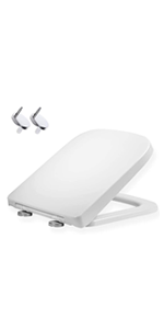 Square shape UF toilet seat