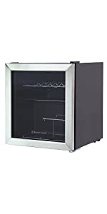 RHGWC3SS Russell Hobbs 12 bottle wine cooler