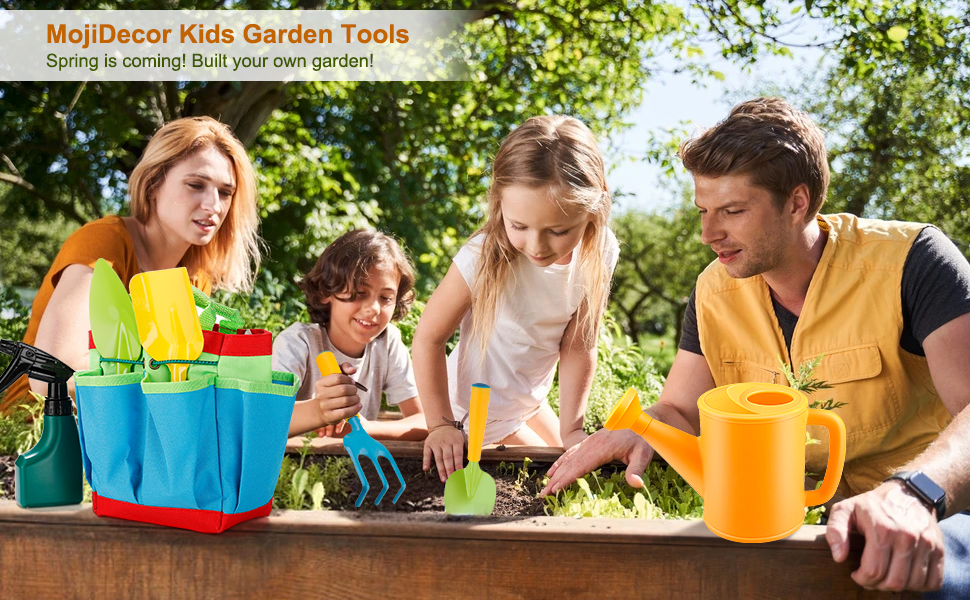 MojiDecor Kids Garden Tools