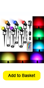 RGB garden lights