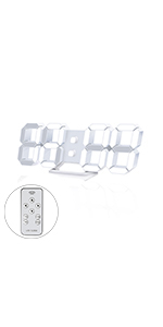 LED Digital Wall Clock