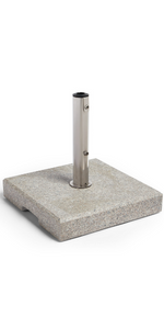 Square Granite Parasol Base