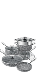 pots and pans set non stick cookware set non stick frying pan set saucepans sets