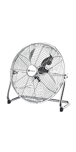 industrial fan 20inch floor fan chrome fan gym fan air cooler cooling fan portable high velocity fan