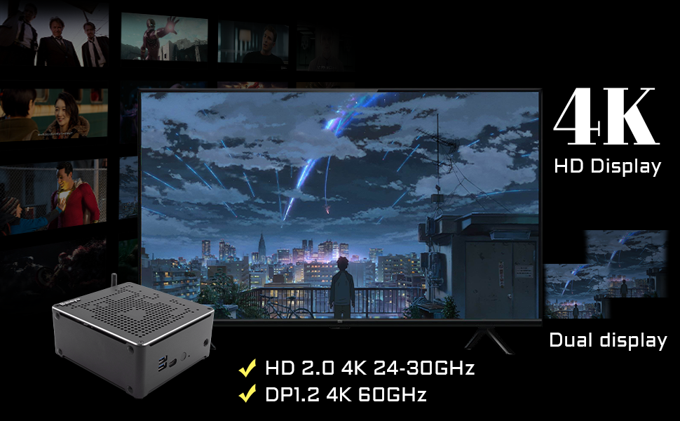 Baieyu Mini PC gaming