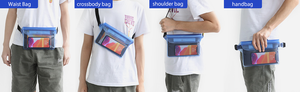 waterproof waist pouch dry bag case