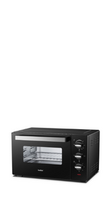 VonShef Mini Oven 30L- 1600W Portable, Electric Multi-Function Cooker for Grilling, Baking