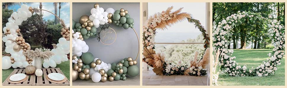 Circle Arch Backdrop Frame Stand