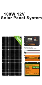 100W