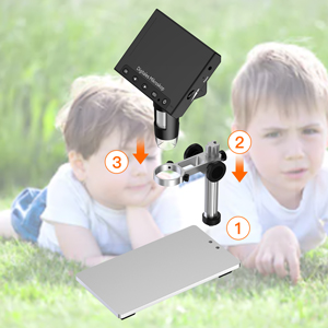 8 LED fill lights to ensure sufficient light source